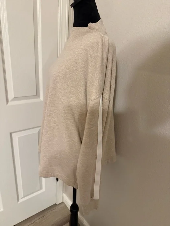 Lou & Grey Light Cream Funnel Neck Sweater - Picture 2 of 5